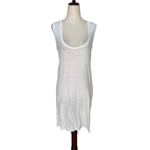 ETOILE ISABLE MARANT Women's Scoop Neck Sleeveless Top Size M In White - Picture 1 of 7